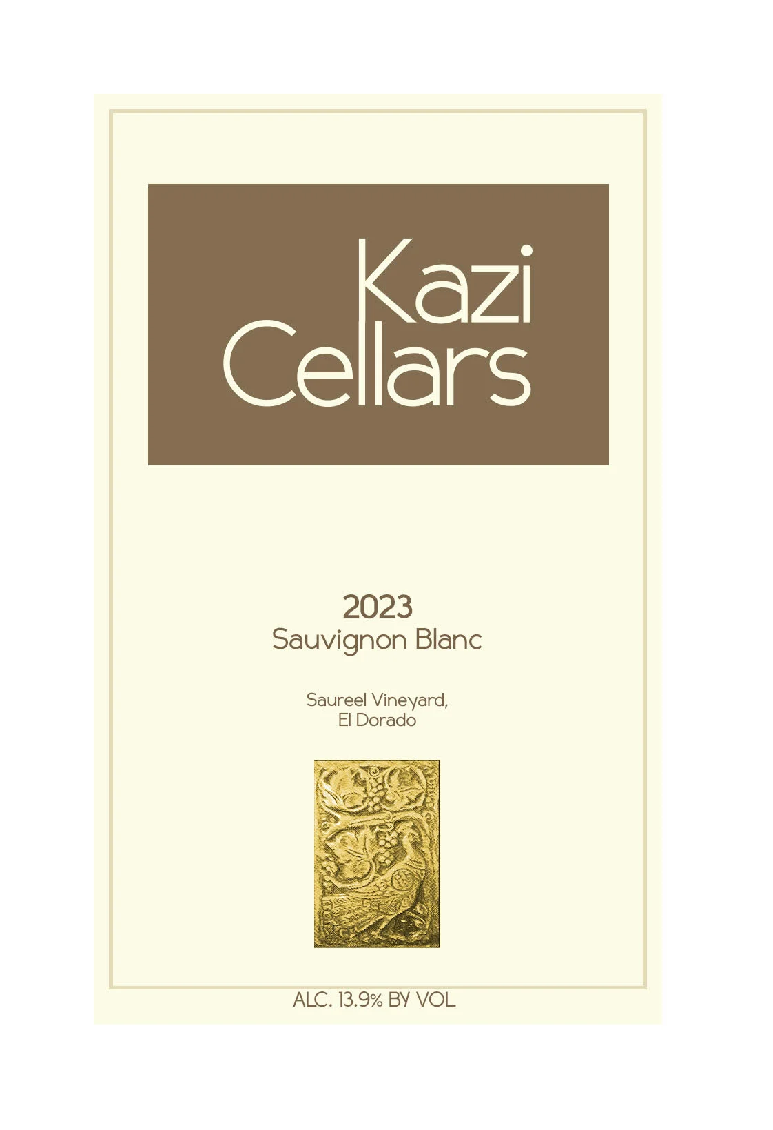 2023 Kazi Cellars El Dorado Sauvignon Blanc