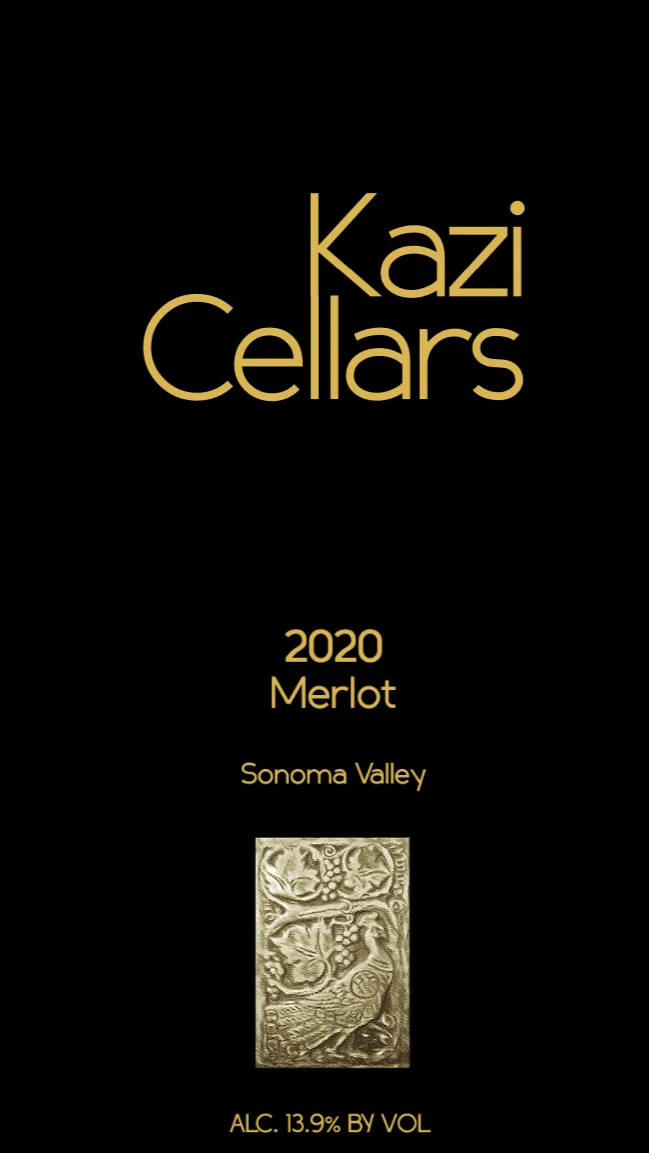 2020 Kazi Cellars Sonoma Valley Merlot